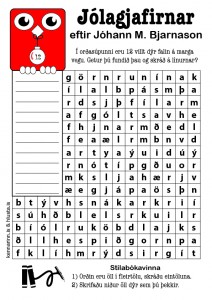 Jólagjafirnar_Verkefni_2