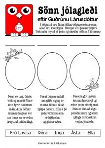 Sonn_jolagledi_verkefni_2